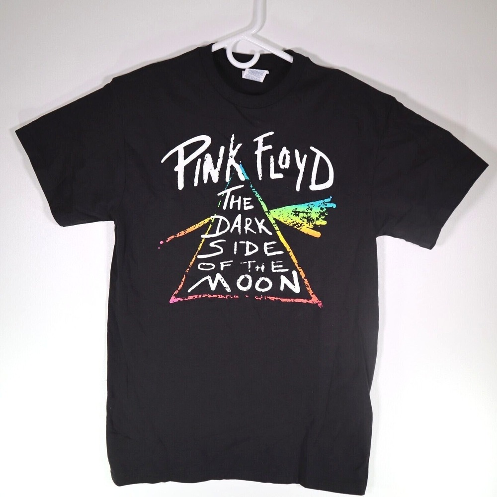 Pink Floyd Dark Side Of The Moon Rainbow T-Shirt Tee Medium Delta Pro Weight